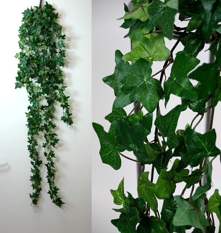 Garten-Efeubusch 110cm natür-grün DA künstliches Efeu Efeuranke